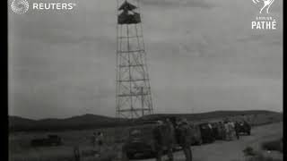 Atomic bomb testing in New Mexico 1945 [upl. by Lennej]