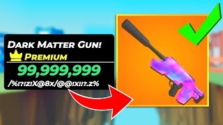 I spent 28000 ROBUX on This DARK MATTER GUN IN BIG PAINTBALL [upl. by Gautious]