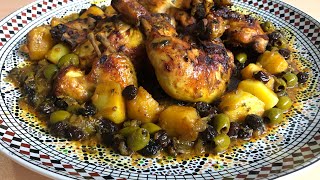 Heerlijke Marokkaanse kip💯Delicious Moroccan chicken💯💯 [upl. by Anitsirc]