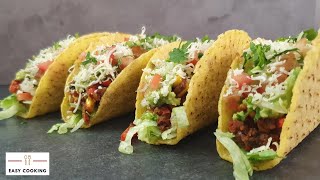 🌮Tacos recipe Vegetarian  Easy Cooking Hub [upl. by Paulina928]