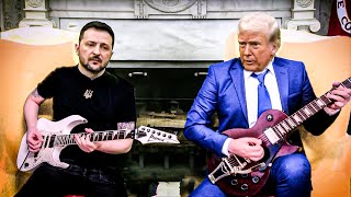 Trump vs Zelensky Guitar Battle Fan Made Video Edit [upl. by Mignonne]