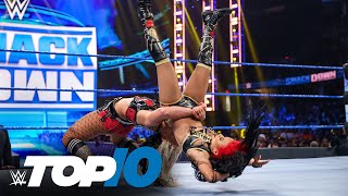 Top 10 SmackDown moments WWE Top 10 July 23 2021 [upl. by Atiuqnahs]