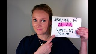 Video 225 Norskprøve muntlig A1A2 spørsmål [upl. by Hsur]