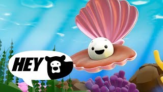 Hey Bear Sensory  Under The Sea  Relaxing animation Sleep Video Baby Sensory [upl. by Einomrah]