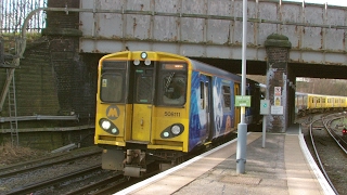 Half an Hour at 216  Birkenhead North Station 1022017  Class 507 508 terminus [upl. by Awram]