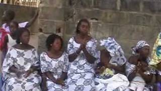 Mandinka drumming and singing  GAMBIA [upl. by Ellekim944]