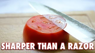 Beginners Guide To Real Knife Sharpening [upl. by Osnerol]