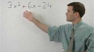 Factoring Completely  MathHelpcom  Algebra Help [upl. by Marrilee]