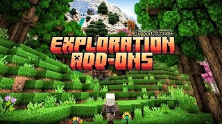 BEST Exploration ADDONS thatll Enhance MCPE 120 [upl. by Burty]