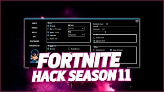 FORTNITE AIMBOT  HOW TO HACK FORTNITE  FORTNITE HACK DOWNLOAD FREE PC  GAMEPLAY SEASON 11  2019 [upl. by Kerianne]