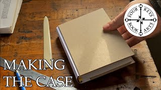 Making A Handmade Book  Part 3  Lining amp Making the Case [upl. by Oloap]