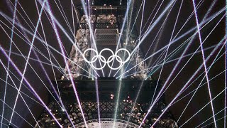 Highlights from the 2024 Paris Olympics Opening Ceremony [upl. by Ytsenoh953]