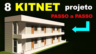 COMO FAZER 8 KITNET  terreno 5x25  GASTANDO POUCO DINHEIRO [upl. by Kariotta707]