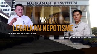 MK Legalkan Nepotisme [upl. by Bernardi]