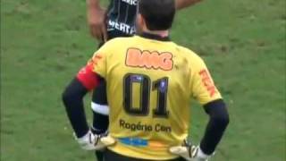 Goalkeeper Rogerio Cenis 100th career goal [upl. by Brenna533]