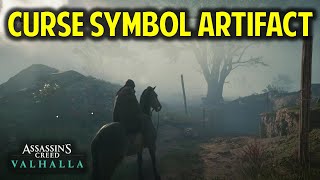 Artifact Cursed Symbol  West of Brisleah Farm in East Anglia  Assassins Creed Valhalla [upl. by Shulock]