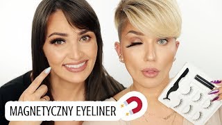 🧲 Testujemy EYELINER I RZĘSY MAGNETYCZNE  Hit czy Kit 🧲 [upl. by Hendrickson711]