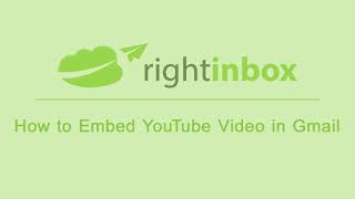 How to Embed YouTube Video in Gmail [upl. by Delwin881]