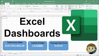 Beginners Guide to Excel Dashboards [upl. by Nomis632]