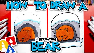 How To Draw A Hibernating Bear [upl. by Alanna]