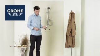 Install a GROHE singlelever shower mixer [upl. by Attehcnoc94]