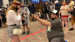 I PROPOSED TO MY GIRLFRIEND AT WRESTLEMANIA Grims Epic Night 1 WWE WM37 Vlog [upl. by Seravat]