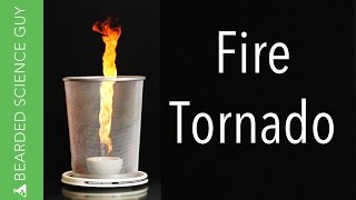 Fire Tornado Experiment Physics [upl. by Asiram]