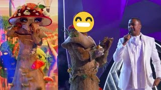 The Masked Singer  The Mushroom Performances and Reveal 🍄 [upl. by Mcclimans854]