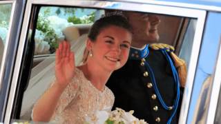 Royal Wedding of Luxembourg 1920102012  Prince Guillaume and Countess Stéphanie♥ [upl. by Nagoh]