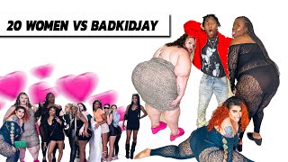 20 WOMEN VS 1 YOUTUBER BADKIDJAY [upl. by Gisella319]