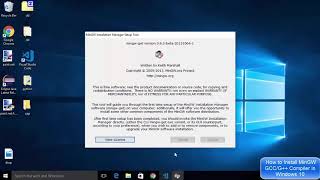 How to Install MinGW GCCG Compiler in Windows 10 [upl. by Colleen]