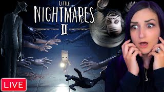 This Is The SCARIEST Chapter  Little Nightmares 2 Hospital [upl. by Donny]