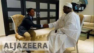 Exclusive Al Jazeera interviews Gambia’s new president Adama Barrow [upl. by Adikram622]