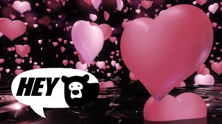 Hey Bear Sensory  Lantern Hearts  Relaxing Music  Sleep Video  Relax [upl. by Kcinnay]