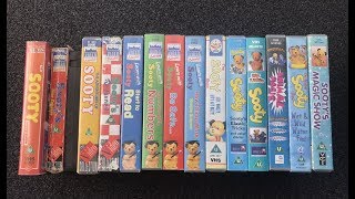 My Sooty VHS collection updated version [upl. by Ahsikram675]