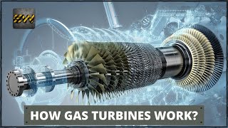 How Gas Turbines Work Detailed Video [upl. by Tersina]