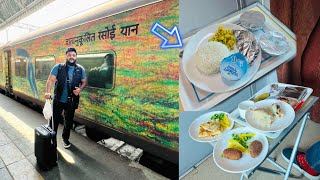 Duronto Express First Class Food Review  Howrah to Mumbai  Indian Railways  Ep1 [upl. by Htezzil]