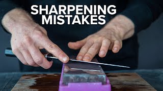 Whetstone Sharpening Mistakes that Most Beginners Make [upl. by Westhead178]