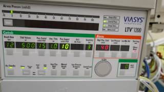 Settings for CPAP on the LTV 1200 Ventilator [upl. by Flem322]