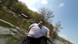 Fat guy Canoe fails [upl. by Akived]