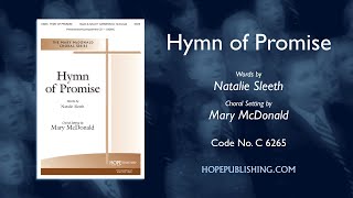 Hymn of Promise  arr Mary McDonald [upl. by Edahsalof]