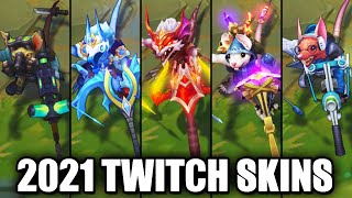 Twitch  All Skins 2021  League of Legends [upl. by Romulus58]