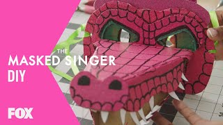 Make Your Very Own Crocodile Mask  Season 4  THE MASKED SINGER [upl. by Pellet]