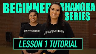 LESSON 1  BEGINNER BHANGRA SERIES  Fundamentals amp Bhangra Footwork  BFUNK Dance Tutorials [upl. by Ignacio671]