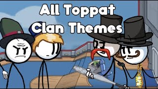 All Examples of the Toppat Clans Theme in the Henry Stickmin Series VERSION 3 [upl. by Cordula]