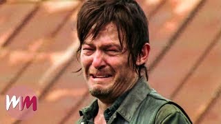 Top 10 Most Emotional Moments on The Walking Dead [upl. by Bianchi]