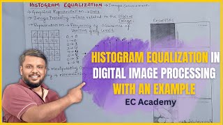 DIP14 Histogram equalization in digital image processing with example  EC Academy [upl. by Alra]