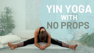 Yin Yoga Full Class  No Props Needed  Full Body Stretch [upl. by O'Reilly]