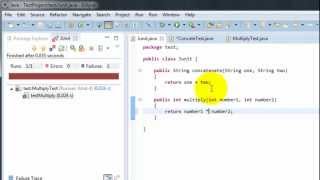 JUnit Testing in Eclipse [upl. by Erasaec]