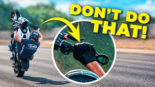 How to Wheelie Your Motorcycle [upl. by Wystand]